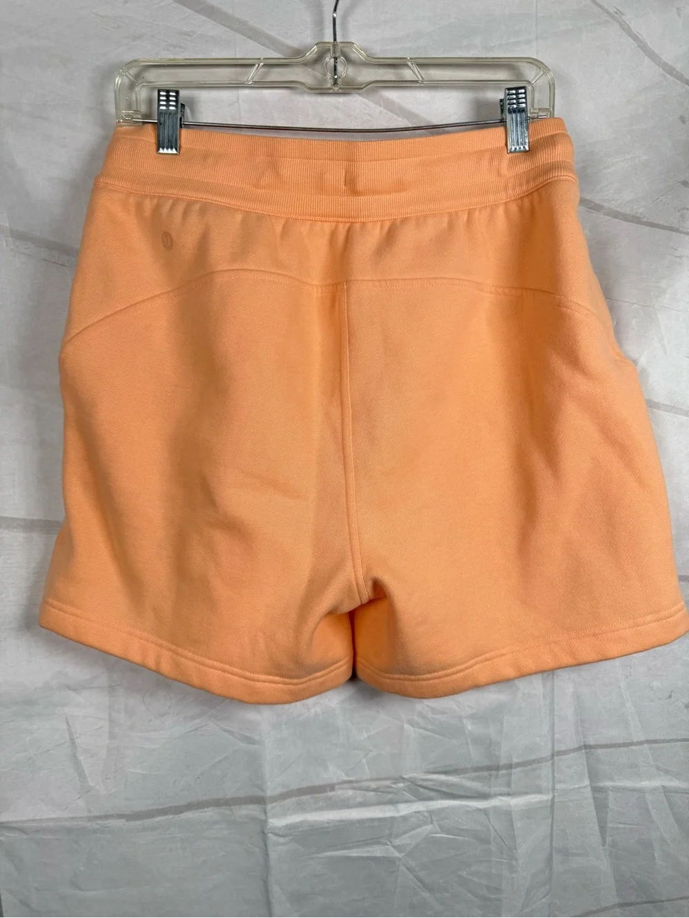 lululemon athletica Scuba Shorts 5” Peach High-Rise Drawstring Size 8